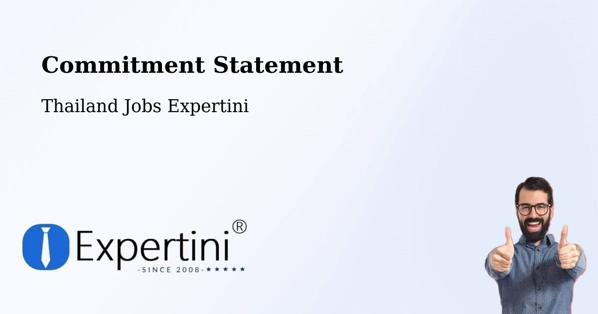 Corporate Commitment – Amphoe Mancha Khiri - Thailand Jobs Expertini